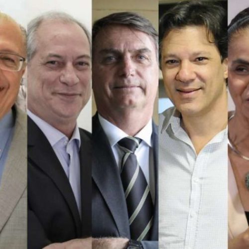 Pesquisa Ibope: Bolsonaro, 26%; Ciro, 11%; Marina, 9%; Alckmin, 9%; Haddad, 8%