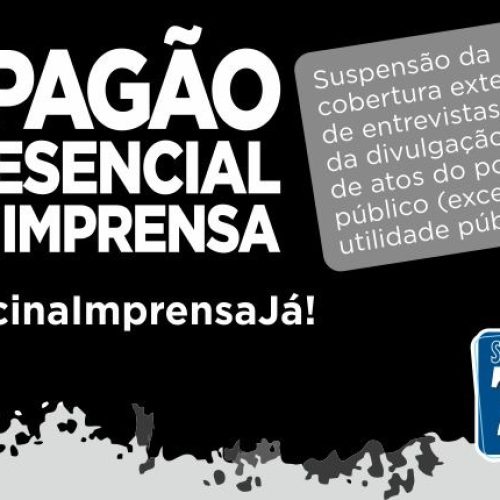 Sinjorba convoca apagão presencial da imprensa nesta quarta-feira (02)