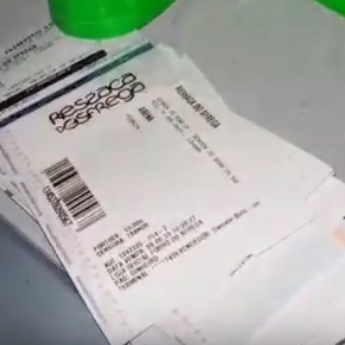 Quadrilha é presa com ingressos falsos do Forró do Sfrega e R$ 20 mil em espécie