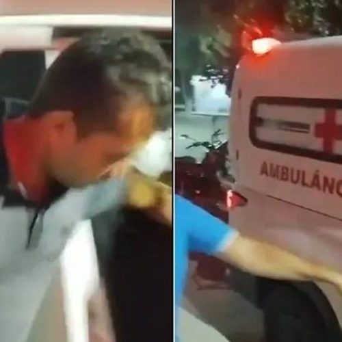 Motoristas de ambulância são flagrados supostamente embriagados no interior da Bahia