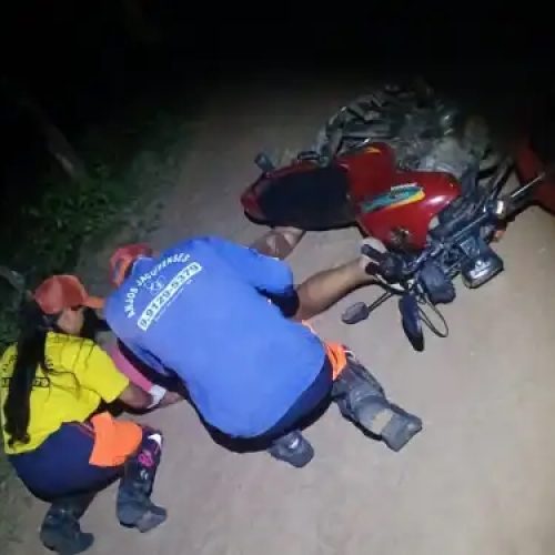 Homem morre em acidente de moto em estrada vicinal de Candeal